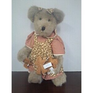 2002 Boyds Bears Gen-yoo-wine Collection Julin G. Gingerbeary 14inch Plush